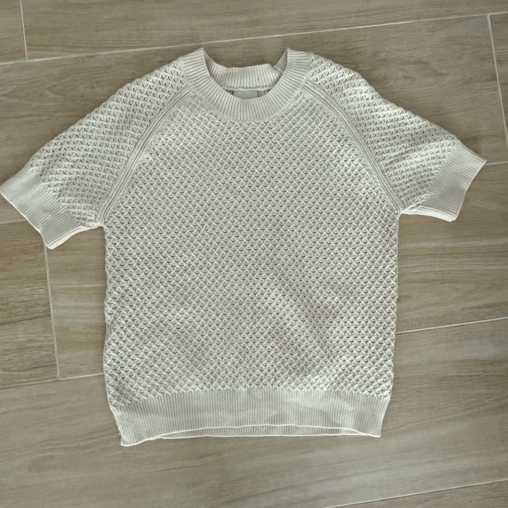 White Lucy Knit Top